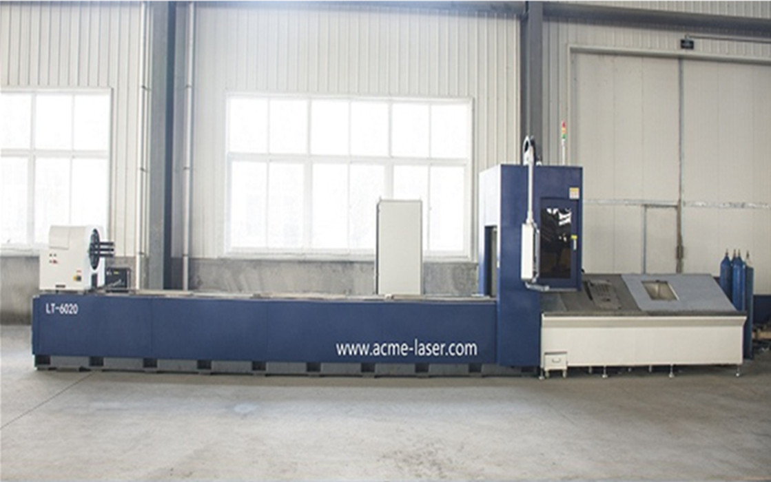 CNC Pipe Tube Fiber Laser Cutting Machine